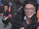 Melissa McCarthy gets suspended in mid air for special effects filming on the set of 'Ghostbusters'\nFeaturing: Melissa McCarthy\nWhere: Los Angeles, California, United States\nWhen: 03 May 2016\nCredit: Cousart/JFXimages/WENN.com