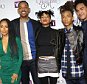 Jada Pinkett Smith, from left, Will Smith, Willow Smith, Jaden Smith and Trey Smith attend VH1's "Dear Mama" Mother's Day Special taping at St. Bartholomewís Church on Tuesday, May 3, 2016, in New York. (Photo by Greg Allen/Invision/AP)