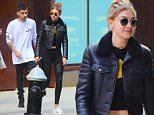 Zayn Malik and Gigi Hadid were spotted out in Soho on Saturday as they grabbed lunch together. Its the first time they've been spotted since they walked the red carpet of the Met Gala together. They were a stylish pair on their date Saturday, with Zayn wearing his own Merchandise, black jeans and Black boots. Gigi Wore a black Leather Jacket, a crop top and black leggings. \n\nPictured: Zayn Malik, Gigi Hadid\nRef: SPL1277638  070516  \nPicture by: 247PAPS.TV / Splash News\n\nSplash News and Pictures\nLos Angeles: 310-821-2666\nNew York: 212-619-2666\nLondon: 870-934-2666\nphotodesk@splashnews.com\n