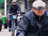 NEW YORK, NY - MAY 10:  Leonardo DiCaprio seen riding bicycle on May 10, 2016 in New York City.  (Photo by Team GT/GC Images)