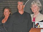 Actor Pierce Brosnan see at Nobu with his mom and wife for early birthday celebration in Los Angeles, CA.

Pictured: Pierce Brosnan
Ref: SPL1280304  120516  
Picture by:  Splash News

Splash News and Pictures
Los Angeles: 310-821-2666
New York: 212-619-2666
London: 870-934-2666
photodesk@splashnews.com