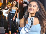 Ariana Grande seen preforming on Jimmy Kimmel Live\nFeaturing: Ariana Grande\nWhere: Los Angeles, California, United States\nWhen: 13 May 2016\nCredit: Michael Wright/WENN.com