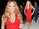 New York, NY - After a full day attending events, Mariah Carey heads to a restaurant to enjoy a quiet dinner in the Big Apple, the famous singer wore a sexy red dress showing some cleavage.\nAKM-GSI       May 16, 2016\nTo License These Photos, Please Contact :\nSteve Ginsburg\n(310) 505-8447\n(323) 423-9397\nsteve@akmgsi.com\nsales@akmgsi.com\nor\nMaria Buda\n(917) 242-1505\nmbuda@akmgsi.com\nginsburgspalyinc@gmail.com