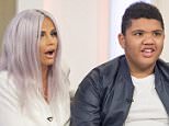 EDITORIAL USE ONLY. NO MERCHANDISING
Mandatory Credit: Photo by Ken McKay/ITV/REX/Shutterstock (5688803ae)
Katie Price and son Harvey Price
'Loose Women' TV show, London, Britain - 17 May 2016