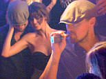 EXCLUSIVE ALL ROUNDER ***NO WEB*** Leonardo DiCaprio and Tobey Maguire are seen partying at the Gotha Club during the Cannes Film Festival\n17 May 2016.\nPlease byline: Vantagenews.com