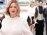 Mandatory Credit: Photo by James Gourley/REX/Shutterstock (5689471c)\nLea Seydoux and Marion Cotillard\n'It's Only the End of the World' photocall, 69th Cannes Film Festival, France - 19 May 2016\n