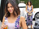Picture Shows: Jenna Dewan  May 19, 2016\n \n Jenna Dewan was seen running errands in Beverly Hills, California. A photo of Jenna was recently posted by her husband Channing Tatum in a throwback photo on Instagram.\n \n Non-Exclusive\n UK RIGHTS ONLY\n \n Pictures by : FameFlynet UK © 2016\n Tel : +44 (0)20 3551 5049\n Email : info@fameflynet.uk.com