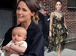 Picture Shows: Rose Byrne  May 19, 2016\n \n Actress Rose Byrne making an appearance on the 'Late Show With Stephen Colbert' in New York City, New York. The 'Neighbors 2: Sorority Rising' star was looking amazing in a black and gold tiered dress.\n \n Non Exclusive\n UK RIGHTS ONLY\n \n Pictures by : FameFlynet UK © 2016\n Tel : +44 (0)20 3551 5049\n Email : info@fameflynet.uk.com