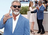 Mandatory Credit: Photo by David Fisher/REX/Shutterstock (5691386o)
Erin Moriarty and Mel Gibson
'Blood Father' photocall, 69th Cannes Film Festival, France - 21 May 2016