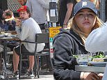 Picture Shows: Chloe Moretz  May 21, 2016\n \n 'The 5th Wave' Chloe Moretz was spotted on a date with her boyfriend with Brooklyn Beckham. The two appeared to be eating a salad for lunch.\n \n Non-Exclusive\n UK RIGHTS ONLY\n \n Pictures by : FameFlynet UK © 2016\n Tel : +44 (0)20 3551 5049\n Email : info@fameflynet.uk.com