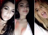 Kylie Jenner shares Snapchat on Instagram
