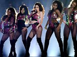 LAS VEGAS, NV - MAY 22:  (L-R) Recording artists Ally Brooke, Camila Cabello, Lauren Jauregui, Normani Hamilton and Dinah-Jane Hansen of Fifth Harmony perform onstage during the 2016 Billboard Music Awards at T-Mobile Arena on May 22, 2016 in Las Vegas, Nevada.  (Photo by Kevin Winter/Getty Images)