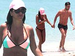 22.May.2016 - Miami Ò USA
*** STRICTLY AVAILABLE FOR UK AND GERMANY USE ONLY ***
Miami, FL - Professional footballer Cesc Fabregas and his girlfriend Daniella Semaan enjoy a dip in the ocean while vacationing in Miami. The two soak up the rays and work on their tan on Sunday afternoon.
BYLINE MUST READ : AKM-GSI-XPOSURE
***UK CLIENTS - PICTURES CONTAINING CHILDREN PLEASE PIXELATE FACE PRIOR TO PUBLICATION ***
*UK CLIENTS MUST CALL PRIOR TO TV OR ONLINE USAGE PLEASE TELEPHONE 0208 344 2007*