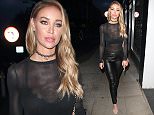 Picture Shows: Lauren Pope  May 21, 2016\n \n 'TOWIE' star Lauren Pope shows off her figure in tight leather trousers and a sheer top while arriving at Kiru restaurant in Chelsea, London.\n \n Non-Exclusive\n WORLDWIDE RIGHTS\n \n Pictures by : FameFlynet UK  2016\n Tel : +44 (0)20 3551 5049\n Email : info@fameflynet.uk.com