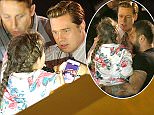 Brad Pitt Filming more scenes for Allied in Grand Canaria. Brad has to rescue a stranded young fan as she was getting crushed my all the fans waiting to see him. 

Pictured: Brad Pitt
Ref: SPL1288219  220516  
Picture by: Greg Sirc / Splash News

Splash News and Pictures
Los Angeles: 310-821-2666
New York: 212-619-2666
London: 870-934-2666
photodesk@splashnews.com