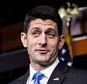 WASHINGTON, USA - MAY 12: Speaker of the House Paul Ryan holds his weekly press conference and answers questions about his first meeting with Republican Presidential Candidate Donald Trump at the U.S. Capitol in Washington, USA on May 12, 2016. (Photo by Samuel Corum/Anadolu Agency/Getty Images)