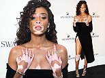 Picture Shows: Winnie Harlow  May 24, 2016\n \n Celebrities at the Swarovski #BeBrilliant Event at the Top Of The Rock in New York City, New York.\n \n Non-Exclusive\n UK RIGHTS ONLY\n \n Pictures by : FameFlynet UK  2016\n Tel : +44 (0)20 3551 5049\n Email : info@fameflynet.uk.com