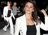 23.May.2016 - New York Ò USA
*** STRICTLY AVAILABLE FOR UK AND GERMANY USE ONLY ***
New York, NY - Penelope Cruz arrives to a Q&A in Manhattan. The 42-year-old actress is wearing a white pants suit as she waves to cameras. Penelope has been busy today in New York promoting her latest project "Ma Ma."
BYLINE MUST READ : AKM-GSI-XPOSURE
***UK CLIENTS - PICTURES CONTAINING CHILDREN PLEASE PIXELATE FACE PRIOR TO PUBLICATION ***
*UK CLIENTS MUST CALL PRIOR TO TV OR ONLINE USAGE PLEASE TELEPHONE 0208 344 2007*