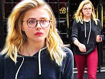 Chloe Grace Moretz was spotted solo out in NYC as she left her hotel. She looked less than happy, as she spent yet another day without her Toy Boy Brooklyn Beckham. She headed to the gym in red leggings and a grey hooded sweatshirt.\n\nPictured: Chloe Grace Moretz\nRef: SPL1289780  240516  \nPicture by: 247PAPS.TV / Splash News\n\nSplash News and Pictures\nLos Angeles: 310-821-2666\nNew York: 212-619-2666\nLondon: 870-934-2666\nphotodesk@splashnews.com\n