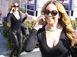 eURN: AD*207621362

Headline: *EXCLUSIVE* Mariah Carey wears tight leather pants for a meeting
Caption: *EXCLUSIVE* Beverly Hills, CA - Mariah Carey is seen arriving to a meeting in the 90210. The 46-year-old singer is wearing leather pants paired with a plunging black top and lace up platforms. Mariah chats on her phone with a smile as she heads inside with two friends. 
  
AKM-GSI       May 25, 2016
To License These Photos, Please Contact :
Steve Ginsburg
(310) 505-8447
(323) 423-9397
steve@akmgsi.com
sales@akmgsi.com
or
Maria Buda
(917) 242-1505
mbuda@akmgsi.com
ginsburgspalyinc@gmail.com
Photographer: WINO

Loaded on 26/05/2016 at 04:02
Copyright: 
Provider: Merino/AKM-GSI

Properties: RGB JPEG Image (40988K 2633K 15.6:1) 3054w x 4581h at 200 x 200 dpi

Routing: DM News : GeneralFeed (Miscellaneous)
DM Showbiz : SHOWBIZ (Miscellaneous)
DM Online : Online Previews (Miscellaneous), CMS Out (Miscellaneous)

Parking: