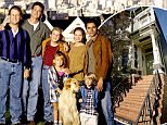 FULL HOUSE - On location in San Francisco - Season Eight - 9/27/94 Pictured, from left: Dave Coulier (Joey), Bob Saget (Danny), Jodie Sweetin (Stephanie), Mary Kate Olsen (Michelle), Candace Cameron (D.J.), Andrea Barber (Kimmy), Blake Tuomy-Wilhoit (Nicky), Lori Loughlin (Rebecca), Dylan Tuomy-Wilhoit (Alex), John Stamos (Jesse).  (Photo by Craig Sjodin/ABC via Getty Images)