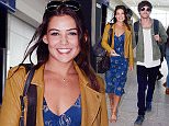 27 May 2016 - London - uk
*** EXCLUSIVE ALL ROUND PICTURES ***
** STRICTLY NOT AVAILABLE FOR MAIL ONLINE AND ANY ONLINE SUBSCRIPTION DEALS UNLESS FEE AGREED PRIOR TO USAGE***
One Direction singer Louis Tomlinson one of the most recognised young men in the wordl takes the normal route through departures and queues up with girlfriend Danielle Campbell.  The pair are used the high life and normally use the VIP suites in airports all around the world, but today they mingled with other passengers through the terminal.  The pair were all smiles for the camera and were happy to be phorotgraphed as they carried their luggage to the checkin desks and through security. Louis surprised a lucky fan who stopped him for a selfie.
BYLINE MUST READ : XPOSUREPHOTOS.COM
***UK CLIENTS - PICTURES CONTAINING CHILDREN PLEASE PIXELATE FACE PRIOR TO PUBLICATION ***
**UK CLIENTS MUST CALL PRIOR TO TV OR ONLINE USAGE PLEASE TELEPHONE 44 208 344 2007**