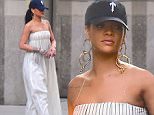 Rihanna Wears Flowing Maxi Dress as she heads to yet another Photoshoot in NYC, New York. After leaving a photoshoot in the morning, Rihanna was seen back at it again in the afternoon.\n\nPictured: Rihanna\nRef: SPL1292055  270516  \nPicture by: 247PAPS.TV / Splash News\n\nSplash News and Pictures\nLos Angeles: 310-821-2666\nNew York: 212-619-2666\nLondon: 870-934-2666\nphotodesk@splashnews.com\n