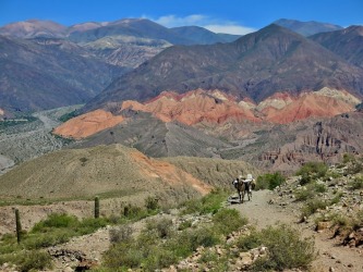The Quebrada de Humahuaca, a world heritage site and the archaeological centre of Argentina, is surrounded by colourful ...