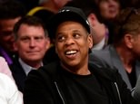Jay-Z smiles as he sits courtside as the Los Angeles Lakers take on the Utah Jazz at Staples Center on April 13, 2016 in Los Angeles, California ©Harry How (Getty/AFP/File)