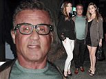 31 May 2016 - Los Angeles - USA\n*EXCLUSIVE ALL ROUND PICTURES*\nSylvester Stallone pauses to pose with his wife Jennofer Flavin and daughter Sophia for a photographer at Madeo restaurant Hollywood.\nByline Must Read: XPOSUREPHOTOS.COM\n** UK clients please pixelate children's faces prior to publication**\nFor content licensing please contact:\nXposure Photos\npictures@xposurephotos.com\n 44 (0) 208 344 2007