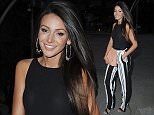 Michelle Keegan Steps Out  Her Own in Manchester On Her Birthday.