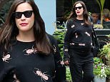 06/03/2016\nEXCLUSIVE: Heavily pregnant Liv Tyler heads out to lunch with a friend on a rainy NYC afternoon. The 38 year old actress was spotted strolling through the west village today after enjoying her time with a friend. Ms Tyler is expecting her third child and her second with partner David Gardner.  \nPlease byline: TheImageDirect.com