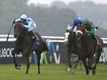 CHANTILLY, FRANCE - JUNE 05: Jean-Bernard riding Almanzor (L) win The Prix du Jockey Club at Chantilly racecourse on June 5, 2016 in Chantilly, France. (Photo by Alan Crowhurst/Getty Images)