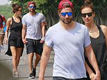 06/04/2016\nEXCLUSIVE: Bradley Cooper and Irina Shayk spotted on a stroll in Tribeca, New York City. Bradley, a four time Academy Award nominee, was spotted holding hands with his girlfriend of 14 months, Russian super model, Irina Shayk. Irina, along with fellow models, Bella Hadid, and Lily Aldridge are the face of the fall/winter 2016 campaign for fashion power house Givenchy.\nPlease byline:TheImageDirect.com\n*EXCLUSIVE PLEASE EMAIL sales@theimagedirect.com FOR FEES BEFORE USE