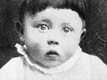 (Original Caption) This is a baby portrait of Adolf Hitler. Undated photograph.