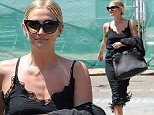 Exclusive... 52080844 Actress/Singer Ashlee Simpson is seen stopping by a hair salon to get her hair done in West Hollywood, California on June 3, 2016. Ashlee gave birth to her daughter, Jagger, nine months ago, and although she frequents the gym regularly, she is not back to her pre-baby body just yet. FameFlynet, Inc - Beverly Hills, CA, USA - +1 (310) 505-9876