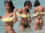 EXCLUSIVE: The model, who became famous after going on dates with Bieber in 2014, has millions of followers on Instagram and it is easy to see why. She was spotted hitting the beach in St Barts in a sexy mismatched bikini combo and making out with a man. 

Pictured: Yovanna Ventura
Ref: SPL1265496  040616   EXCLUSIVE
Picture by:  Splash News

Splash News and Pictures
Los Angeles: 310-821-2666
New York: 212-619-2666
London: 870-934-2666
photodesk@splashnews.com
