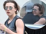 Photographer Brooklyn Beckham is seen hanging out with friends in London
7 June 2016.
Please byline: Vantagenews.com