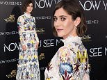 Lizzy Caplan attends the world premiere of "Now You See Me 2" at AMC Loews Lincoln Square on Monday, June 6, 2016, in New York. (Photo by Charles Sykes/Invision/AP)