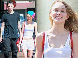 06.June.2016 - Studio City - USA\n**EXCLUSIVE ALL ROUND PICTURES**\n*** STRICTLY AVAILABLE FOR UK AND GERMANY USE ONLY ***\nLily-Rose Depp, 16, and rumored boyfriend Ash Stymest, 24, arrive at their favorite eatery in Studio City, along with a few friends and bodyguard. Rose and the English male model first sparked romance rumors during a break to the European city in October, today, they seemed happy and very comfortable with each other.\nBYLINE MUST READ : AKM-GSI-XPOSURE\n***UK CLIENTS - PICTURES CONTAINING CHILDREN PLEASE PIXELATE FACE PRIOR TO PUBLICATION ***\n*UK CLIENTS MUST CALL PRIOR TO TV OR ONLINE USAGE PLEASE TELEPHONE 0208 344 2007*\n