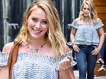 EXCLUSIVE: Hilary Duff seen leaving 1 OAK club in Chelsea in New York City after promotional photo shoot for 'Younger' TV Show.\n\nPictured: Hilary Duff\nRef: SPL1297626  070616   EXCLUSIVE\nPicture by: Allan Bregg /Splash News\n\nSplash News and Pictures\nLos Angeles:\t310-821-2666\nNew York:\t212-619-2666\nLondon:\t870-934-2666\nphotodesk@splashnews.com\n