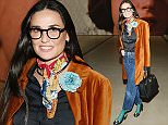 Mandatory Credit: Photo by Ryan Miller/REX/Shutterstock (5725514g)
Demi Moore
'Cindy Sherman: Imitation of Life' exhibition preview, The Broad, Los Angeles, USA - 09 Jun 2016
