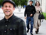 West Hollywood, CA - Charlie Hunnam and girlfriend Morgana McNelis shop on Melrose together for furniture. The two are in a good mood as they smile for cameras on their stroll.\nAKM-GSI          June 11, 2016\nTo License These Photos, Please Contact :\nMaria Buda\n(917) 242-1505\nmbuda@akmgsi.com\nsales@akmgsi.com\nor \nMark Satter\n(317) 691-9592\nmsatter@akmgsi.com\nsales@akmgsi.com\nwww.akmgsi.com