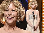 NEW YORK, NY - JUNE 12:  Actress Meg Ryan speaks onstage during the 70th Annual Tony Awards at The Beacon Theatre on June 12, 2016 in New York City.  (Photo by Theo Wargo/Getty Images for Tony Awards Productions)
