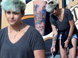 EXCLUSIVE PICTURES \\n\\nJun 12 2016\\n\\nParis Jackson shows off her new tattoo as she smokes a cigarette outside the tattoo parlor in Los Angeles on Sunday afternoon.\\n\\nThe daughter of Michael Jackson kept up her wild image with the tattoo of the Demon Rabbit from Donnie Darko with the words Wake Up below it.\\n\\nThem seven-year  anniversary of her dad Michael's death is next week, on June 29th.\\n\\nCredit Line Must Read: Lemon Light-Media.com\\n\\nPlease Agree Terms Before Use