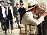 14.June.2016 - New York ñ USA\\n*** STRICTLY AVAILABLE FOR UK AND GERMANY USE ONLY ***\\nNew York, NY -  Catherine Zeta-Jones and Michael Douglas walk through JFK Airport in New York City with their children Carys and Dylan, as they return from the 2016 Canadian Grand Prix. Michael once again looked to be at death's door while bravely spending time with his son Dylan at the June 2016 Canadian Grand Prix. As reported by RadarOnline, the stricken movie star is battling to enjoy life even as experts tell The National ENQUIRER that he sports all the signs of being treated for a recurrence of cancer\\nBYLINE MUST READ : AKM-GSI-XPOSURE\\n***UK CLIENTS - PICTURES CONTAINING CHILDREN PLEASE PIXELATE FACE PRIOR TO PUBLICATION ***\\n*UK CLIENTS MUST CALL PRIOR TO TV OR ONLINE USAGE PLEASE TELEPHONE 0208 344 2007*\\n
