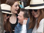 NEW YORK, NY - JUNE 15:  Michael J. Fox meets Julianne Moore and her daugther Liv Freundlich while having dinner with his wife Tracy Pollan and few friends at Bar Pitty on June 15, 2016 in New York City.  (Photo by BBD/GC Images)