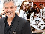 CANNES, FRANCE - MAY 12:  George Clooney attends the "Money Monster" Photocall at the annual 69th Cannes Film Festival at Palais des Festivals on May 12, 2016 in Cannes, France.  (Photo by George Pimentel/WireImage)