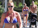 Picture Shows: Billi Mucklow, Arlo Carroll, Andy Carroll  June 22, 2016
 
 English footballer Andy Carroll and his wife Billi Mucklow out for a stroll with their son Arlo in Miami, Florida. The family is enjoying a vacation now that Andy's season is over.
 
 Non Exclusive
 UK RIGHTS ONLY
 
 Pictures by : FameFlynet UK © 2016
 Tel : +44 (0)20 3551 5049
 Email : info@fameflynet.uk.com