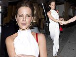 Kate Beckinsale was seen wearing All White outfit as she left 'The Nice Guy' bar in West Hollywood, CA\n\nPictured: Kate Beckinsale\nRef: SPL1308687  240616  \nPicture by: SPW / Splash News\n\nSplash News and Pictures\nLos Angeles: 310-821-2666\nNew York: 212-619-2666\nLondon: 870-934-2666\nphotodesk@splashnews.com\n